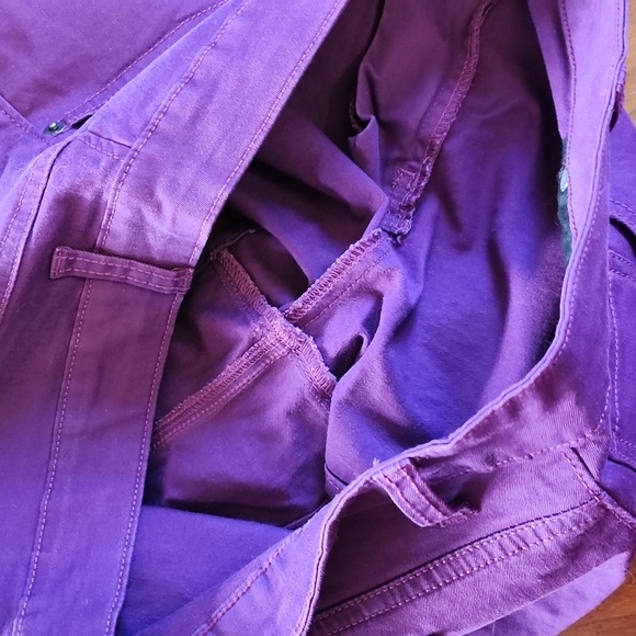 Purple Jean Shorts - Picture 5 of 8